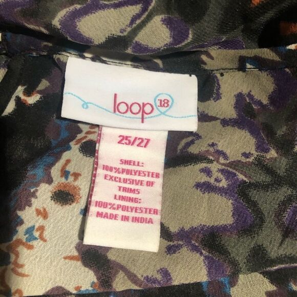 Loop 18 gorgeous sheer maxi dress/ coverup - Picture 6 of 11